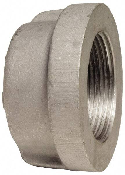 Latrobe Foundry - 1/8" Aluminum Pipe End Cap - 150 psi, F End Connection, Grade 356-F - Eagle Tool & Supply