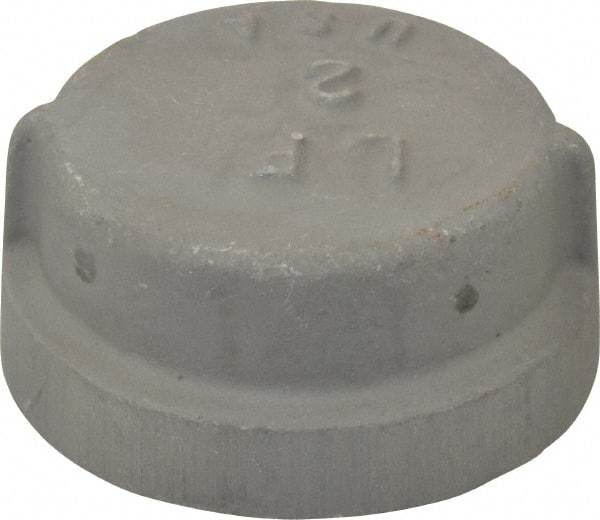 Latrobe Foundry - 2" Aluminum Pipe End Cap - 150 psi, F End Connection, Grade 356-F - Eagle Tool & Supply