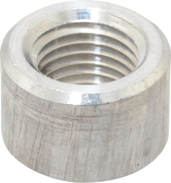 1/4″ Aluminum Pipe Half Coupling 150 psi, F End Connection, Grade 6061-T6