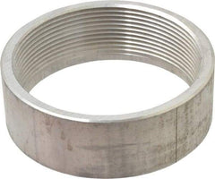 Latrobe Foundry - 4" Aluminum Pipe Half Coupling - 150 psi, F End Connection, Grade 6061-T6 - Eagle Tool & Supply