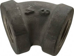 Latrobe Foundry - 3/4" Aluminum Pipe 45° Elbow - 150 psi, F End Connection, Grade 356-F - Eagle Tool & Supply