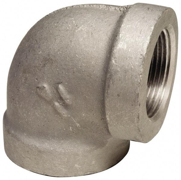 Latrobe Foundry - 4" Aluminum Pipe 90° Elbow - 150 psi, F End Connection, Grade 356-F - Eagle Tool & Supply