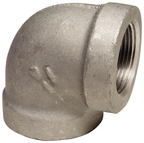 Latrobe Foundry - 1" Aluminum Pipe 90° Elbow - 150 psi, F End Connection, Grade 356-F - Eagle Tool & Supply