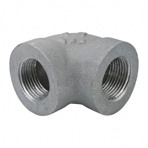 Latrobe Foundry - 3/4" Aluminum Pipe 90° Elbow - 150 psi, F End Connection, Grade 356-F - Eagle Tool & Supply