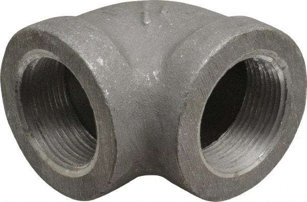 Latrobe Foundry - 1-1/4" Aluminum Pipe 90° Elbow - 150 psi, F End Connection, Grade 356-F - Eagle Tool & Supply