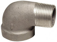 Latrobe Foundry - 3" Aluminum Pipe 90° Street Elbow - 150 psi, M x F End Connection, Grade 356-F - Eagle Tool & Supply