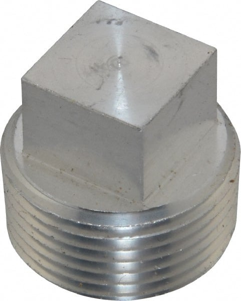 Latrobe Foundry - 3/4" Aluminum Pipe Square Head Plug - Eagle Tool & Supply