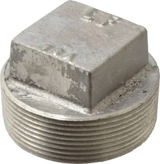 Latrobe Foundry - 2" Aluminum Pipe Square Head Plug - Eagle Tool & Supply