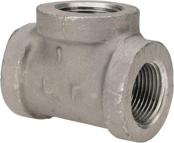 Latrobe Foundry - 1" Aluminum Pipe Tee - 150 psi, F End Connection, Grade 356-F - Eagle Tool & Supply