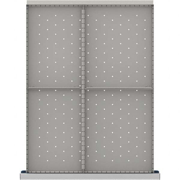 LISTA - 4-Compartment Drawer Divider Layout for 3.15" High Drawers - Eagle Tool & Supply
