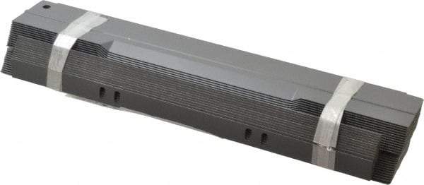 Vidmar - Tool Box Steel Drawer Divider - 12-1/4" Wide x 12-5/8" Deep x 1-7/8" High, Gray, For Vidmar Cabinets - Eagle Tool & Supply