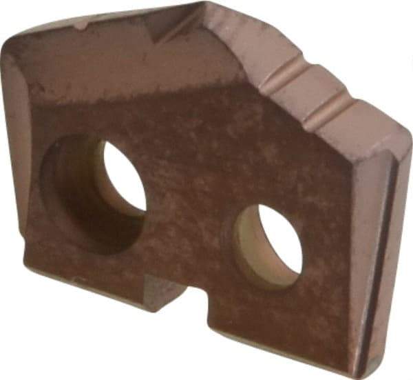 Allied Machine and Engineering - 15/32" Diam x 3/32" Thick, Seat Code Z, 132° Included Angle Spade Drill Insert - AM200 Coated, Cobalt, Grade Super Cobalt, Series GEN2 T-A - Eagle Tool & Supply