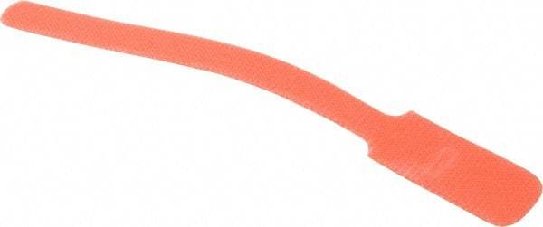 SpeedTech - 6" Long Orange Nylon & Polyethylene Hook & Loop Strap - 40 Lb Tensile Strength - Eagle Tool & Supply