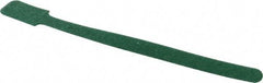 SpeedTech - 9" Long Green Nylon & Polyethylene Mountable Cable Tie - 40 Lb Tensile Strength, 2" Max Bundle Diam - Eagle Tool & Supply