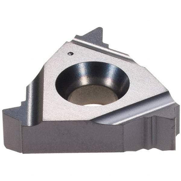 Iscar - 16ER External Right Hand 11 BSPT Laydown Threading Insert - Grade IC908, TiAlN Coated Carbide, 9.53mm Inscribed Circle - Eagle Tool & Supply