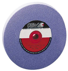 Camel Grinding Wheels - 36 Grit Aluminum Oxide Bench & Pedestal Grinding Wheel - 6" Diam x 1" Hole x 1" Thick, 4456 Max RPM, K Hardness, Very Coarse Grade , Vitrified Bond - Eagle Tool & Supply