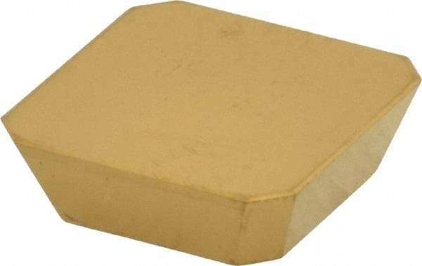 Value Collection - SEAN53 Grade ICP55M Carbide Milling Insert - TiN Finish, 3/16" Thick, 5/8" Inscribed Circle - Eagle Tool & Supply