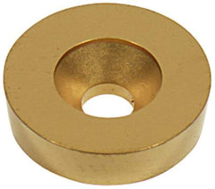 Value Collection - RD16 P Grade TCN55 Carbide Turning Insert - TiN Finish, Round, 1" Inscr Circle, 1/4" Thick - Eagle Tool & Supply
