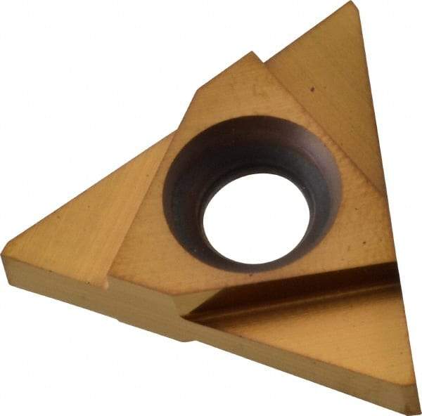 Value Collection - 43TNMC Grade TCN55, 1/8" Cutting Width Carbide Grooving Insert - 0.204" Max Depth of Cut, Right Hand - Eagle Tool & Supply
