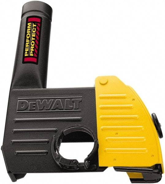 DeWALT - 5 & 6" Diam Grinder Dust Shroud - For Use with Grinder & Vacuum - Eagle Tool & Supply