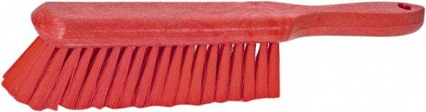 PRO-SOURCE - PBT Duster - 1-3/4" Bristle Length, 8" Long x 2" Wide Head, Foam Handle, Red - Eagle Tool & Supply