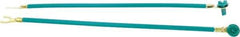 Ideal - 12 to 8 AWG, 6 Inch Overall Length, Screw Pigtail Connector - Green, No. 10 Fork Terminal, cUL Listed, NEC, RoHS Compliant, UL Listed - Eagle Tool & Supply