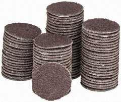 Tru-Maxx - 3/4" Diam, 80 Grit Aluminum Oxide Adhesive PSA Disc - Medium Grade, X Weighted Cloth Backing, For Right Angle/Vertical Shaft Portable Grinders - Eagle Tool & Supply