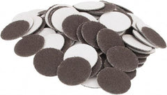 Tru-Maxx - 3/4" Diam, 100 Grit Aluminum Oxide Adhesive PSA Disc - Fine Grade, X Weighted Cloth Backing, For Right Angle/Vertical Shaft Portable Grinders - Eagle Tool & Supply