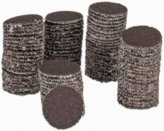 Tru-Maxx - 1/2" Diam, 240 Grit Aluminum Oxide Adhesive PSA Disc - Very Fine Grade, X Weighted Cloth Backing, For Right Angle/Vertical Shaft Portable Grinders - Eagle Tool & Supply