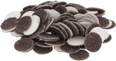 Tru-Maxx - 1/2" Diam, 40 Grit Aluminum Oxide Adhesive PSA Disc - Coarse Grade, X Weighted Cloth Backing, For Right Angle/Vertical Shaft Portable Grinders - Eagle Tool & Supply