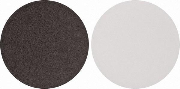 Tru-Maxx - 8" Diam, 100 Grit Aluminum Oxide Adhesive PSA Disc - Fine Grade, X Weighted Cloth Backing, For Stationary Disc Sanders - Eagle Tool & Supply