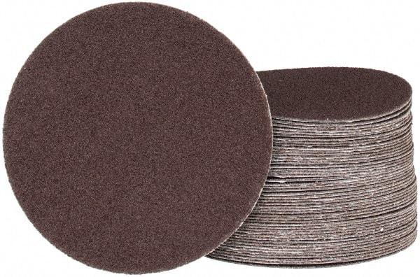 Tru-Maxx - 5" Diam, 80 Grit Aluminum Oxide Adhesive PSA Disc - Medium Grade, X Weighted Cloth Backing, For Dual-Action/Orbital Sanders, Right Angle/Vertical Shaft Portable Grinders - Eagle Tool & Supply