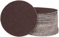 Tru-Maxx - 5" Diam, 60 Grit Aluminum Oxide Adhesive PSA Disc - Medium Grade, X Weighted Cloth Backing, For Dual-Action/Orbital Sanders, Right Angle/Vertical Shaft Portable Grinders - Eagle Tool & Supply
