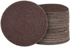 Tru-Maxx - 4" Diam, 60 Grit Aluminum Oxide Adhesive PSA Disc - Medium Grade, X Weighted Cloth Backing, For Right Angle/Vertical Shaft Portable Grinders - Eagle Tool & Supply
