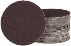 Tru-Maxx - 4" Diam, 120 Grit Aluminum Oxide Adhesive PSA Disc - Fine Grade, X Weighted Cloth Backing, For Right Angle/Vertical Shaft Portable Grinders - Eagle Tool & Supply