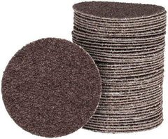 Tru-Maxx - 3" Diam, 36 Grit Aluminum Oxide Adhesive PSA Disc - Very Coarse Grade, X Weighted Cloth Backing, For Right Angle/Vertical Shaft Portable Grinders - Eagle Tool & Supply