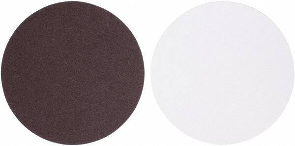 Tru-Maxx - 10" Diam, 80 Grit Aluminum Oxide Adhesive PSA Disc - Medium Grade, X Weighted Cloth Backing, For Stationary Disc Sanders - Eagle Tool & Supply