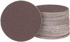 Tru-Maxx - 3" Diam, 180 Grit Aluminum Oxide Adhesive PSA Disc - Very Fine Grade, X Weighted Cloth Backing, For Right Angle/Vertical Shaft Portable Grinders - Eagle Tool & Supply