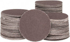 Tru-Maxx - 2" Diam, 180 Grit Aluminum Oxide Adhesive PSA Disc - Very Fine Grade, X Weighted Cloth Backing, For Right Angle/Vertical Shaft Portable Grinders - Eagle Tool & Supply