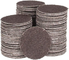Tru-Maxx - 1-1/2" Diam, 60 Grit Aluminum Oxide Adhesive PSA Disc - Medium Grade, X Weighted Cloth Backing, For Right Angle/Vertical Shaft Portable Grinders - Eagle Tool & Supply