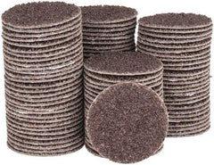 Tru-Maxx - 1-1/2" Diam, 36 Grit Aluminum Oxide Adhesive PSA Disc - Very Coarse Grade, X Weighted Cloth Backing, For Right Angle/Vertical Shaft Portable Grinders - Eagle Tool & Supply
