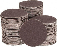 Tru-Maxx - 1-1/2" Diam, 180 Grit Aluminum Oxide Adhesive PSA Disc - Very Fine Grade, X Weighted Cloth Backing, For Right Angle/Vertical Shaft Portable Grinders - Eagle Tool & Supply