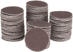 Tru-Maxx - 1" Diam, 240 Grit Aluminum Oxide Adhesive PSA Disc - Very Fine Grade, X Weighted Cloth Backing, For Right Angle/Vertical Shaft Portable Grinders - Eagle Tool & Supply