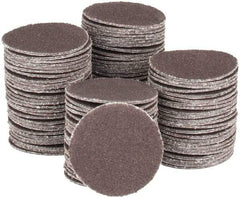 Tru-Maxx - 1" Diam, 180 Grit Aluminum Oxide Adhesive PSA Disc - Very Fine Grade, X Weighted Cloth Backing, For Right Angle/Vertical Shaft Portable Grinders - Eagle Tool & Supply