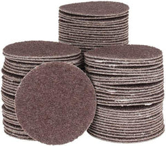Tru-Maxx - 2" Diam, 60 Grit Aluminum Oxide Adhesive PSA Disc - Medium Grade, X Weighted Cloth Backing, For Right Angle/Vertical Shaft Portable Grinders - Eagle Tool & Supply