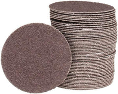 Tru-Maxx - 3" Diam, 50 Grit Aluminum Oxide Adhesive PSA Disc - Coarse Grade, X Weighted Cloth Backing, For Right Angle/Vertical Shaft Portable Grinders - Eagle Tool & Supply