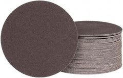 Tru-Maxx - 5" Diam, 100 Grit Aluminum Oxide Adhesive PSA Disc - Fine Grade, X Weighted Cloth Backing, For Dual-Action/Orbital Sanders, Right Angle/Vertical Shaft Portable Grinders - Eagle Tool & Supply