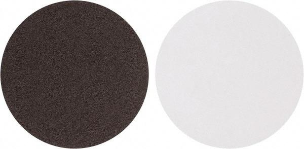 Tru-Maxx - 8" Diam, 40 Grit Aluminum Oxide Adhesive PSA Disc - Coarse Grade, X Weighted Cloth Backing, For Stationary Disc Sanders - Eagle Tool & Supply