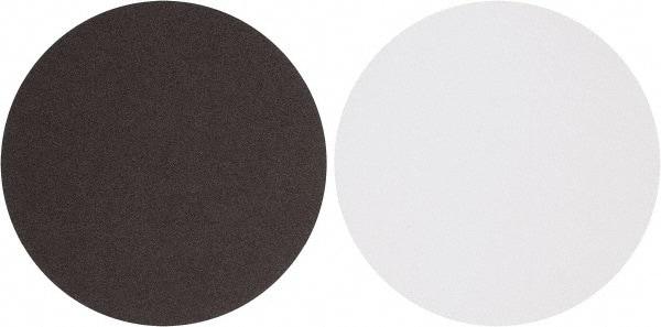Tru-Maxx - 9" Diam, 100 Grit Aluminum Oxide Adhesive PSA Disc - Fine Grade, X Weighted Cloth Backing, For Right Angle/Vertical Shaft Portable Grinders - Eagle Tool & Supply