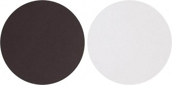 Tru-Maxx - 9" Diam, 320 Grit Aluminum Oxide Adhesive PSA Disc - Extra Fine Grade, X Weighted Cloth Backing, For Right Angle/Vertical Shaft Portable Grinders - Eagle Tool & Supply